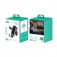 Suporte De Telemóvel Para Carro New Science Hd-242 Preto 360º Rotação Para Ventilação