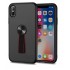 Capa Silicone Dura Com Suporte De Dedo Apple Xs Max Preto