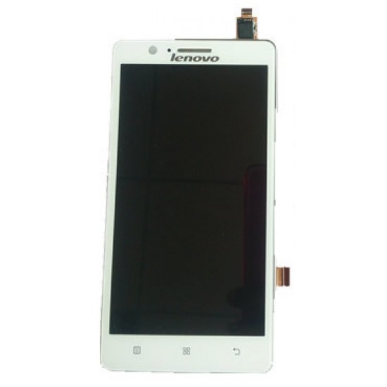 Touch+Display Com Frame Lenovo A680 5.0" Branco
