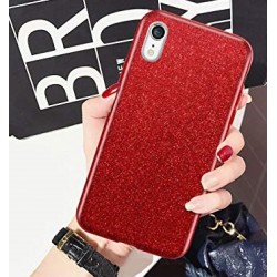 Cover Premium Bling Sparkling For Iphone Xr Red